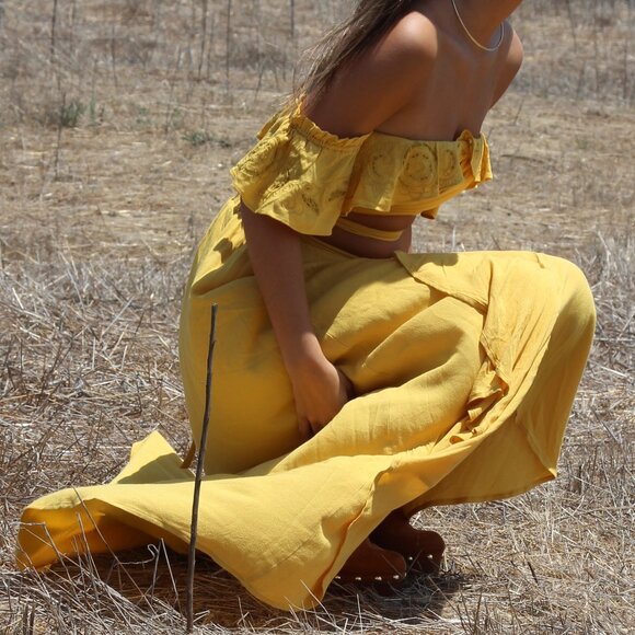 Yellow Coord Set - Picture 1 of 4